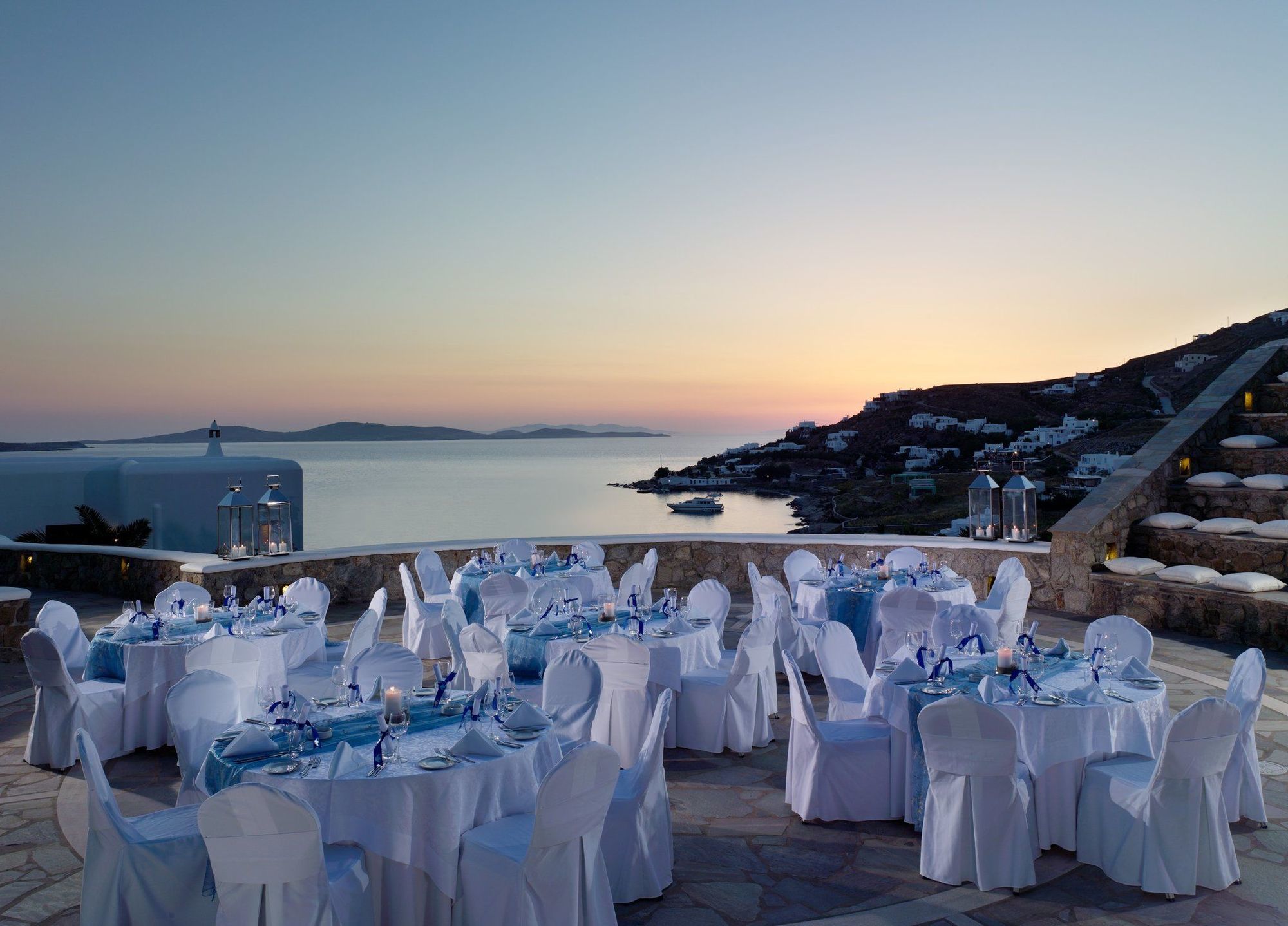 Mykonos Grand Hotel & Resort Agios Ioannis Diakoftis Εστιατόριο φωτογραφία